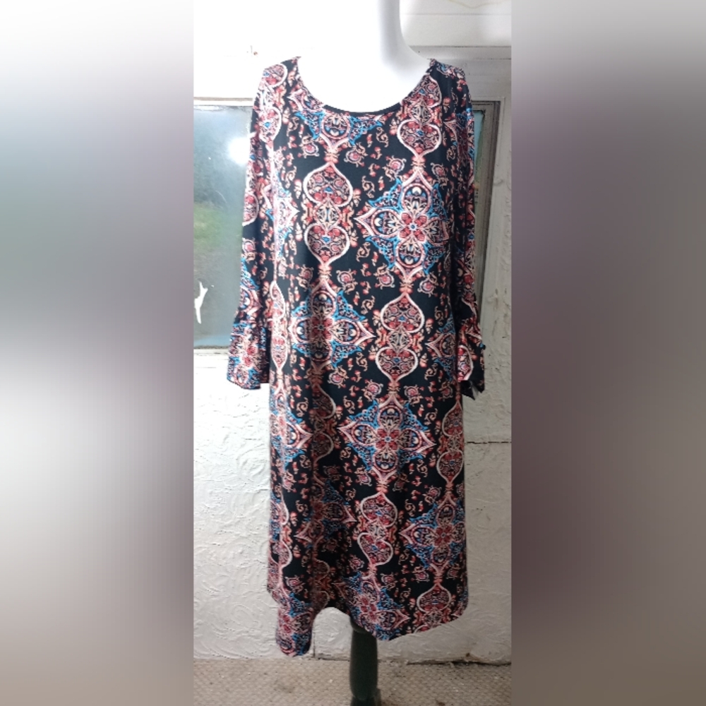 Long floral dress